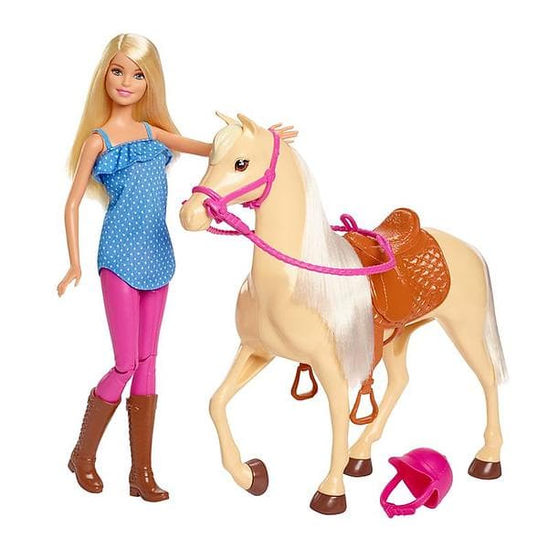 Barbie Horse & Doll FXH13