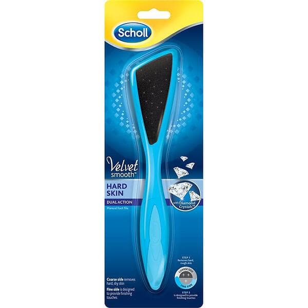 Scholl Velvet Smooth Hard Skin Dual Action Foot File