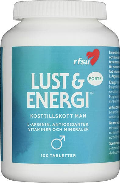 RFSU Lust & Energi Man 100 Tabletter