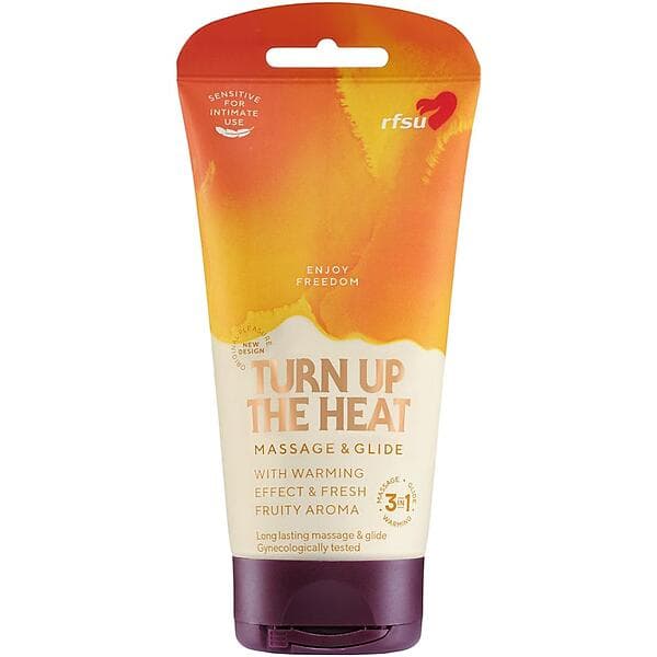 RFSU Sense Me 3in1 Turn Up The Heat Massage Glide 150ml