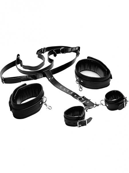 Strict Thigh Sling with Wrist Cuffs