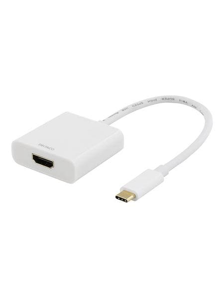 Deltaco USBC-HDMI7/8 USB C - HDMI M-F Adapter