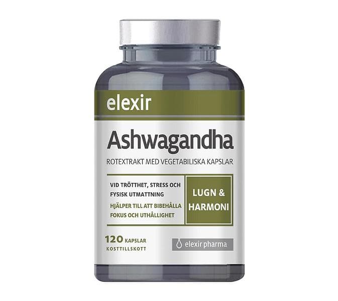 Elexir Pharma Ashwagandha 120 Tabletter