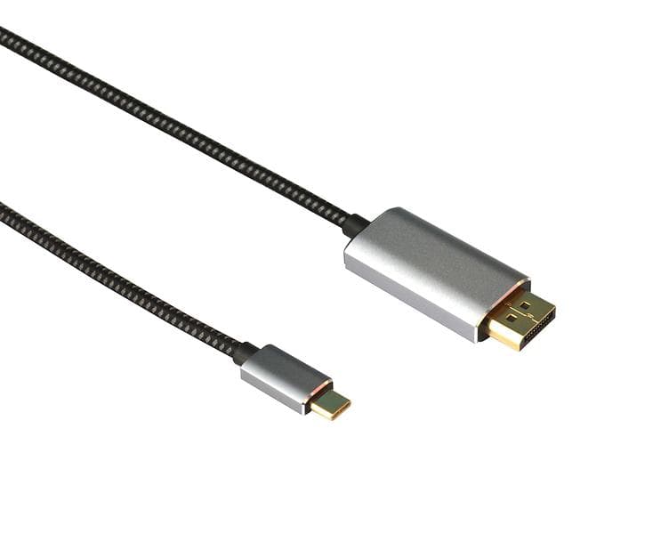 NÖRDIC 21,6Gbps USB C - DisplayPort Adapter 0,5m