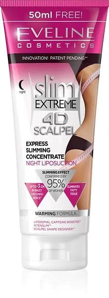 Eveline Cosmetics Slim Extreme 4D Scalpel Express Slimming Concentrate 250ml