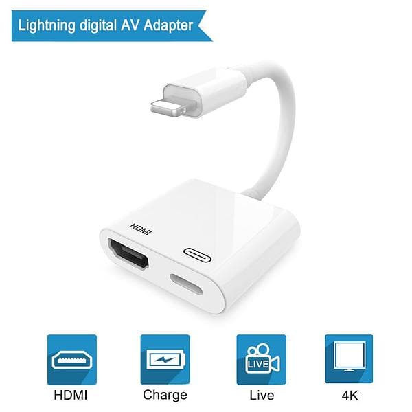 NÖRDIC Lightning - HDMI M-F Adapter