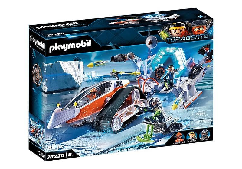 Playmobil Top Agents 70230 Spy Team Command Sled