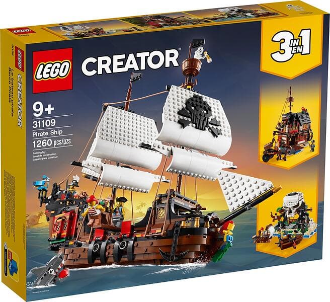 LEGO Creator 31109 Piratskepp