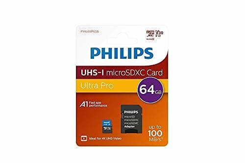 Philips Ultra Pro microSDXC Class 10 UHS-I U3 V30 A1 64GB