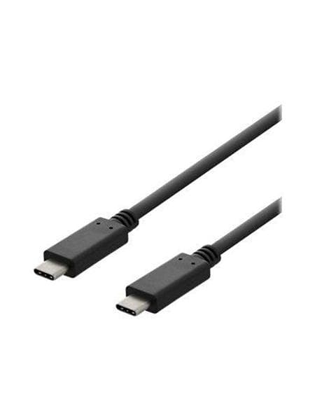 Deltaco 3A USB C - USB C 2.0 1m