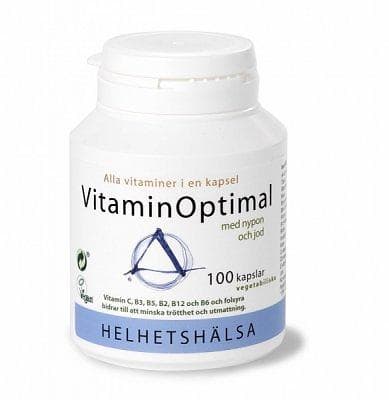 Helhetshälsa VitaminOptimal 100 Kapslar