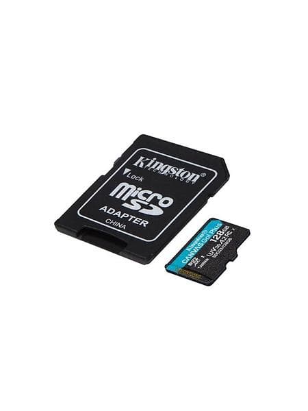 Kingston Canvas Go! Plus microSDXC Class 10 UHS-I U3 V30 A2 170/90MB/s 128GB