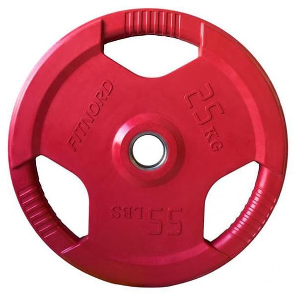 FitNord Tri Grip Weight Plate 50mm 25kg