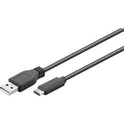 Goobay 3A USB A - USB C 3.1 0,5m