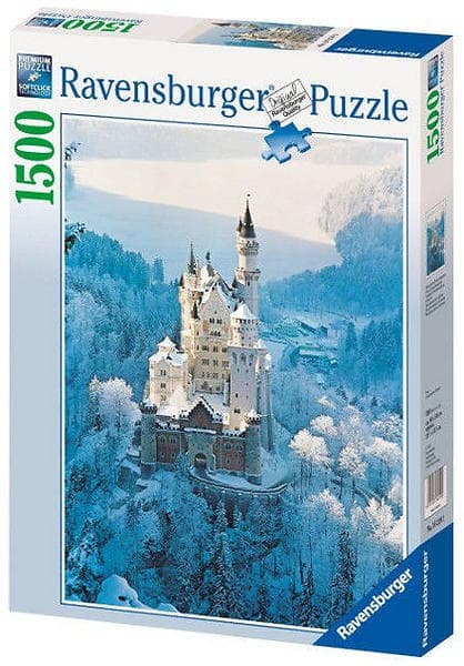 Ravensburger Neuschwanstein Castle in Winter 1500 bitar