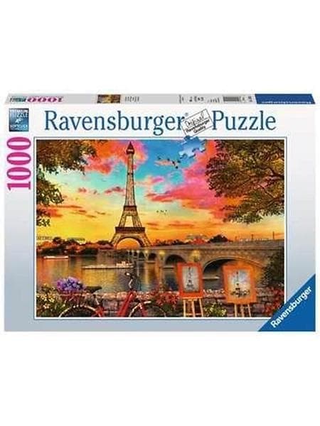 Ravensburger Pussel Les quais de Seine 1000 Bitar