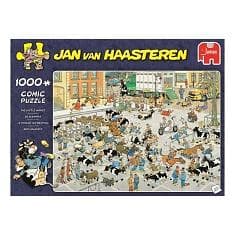Jan Van Haasteren Pussel The Cattle Market 1000 Bitar