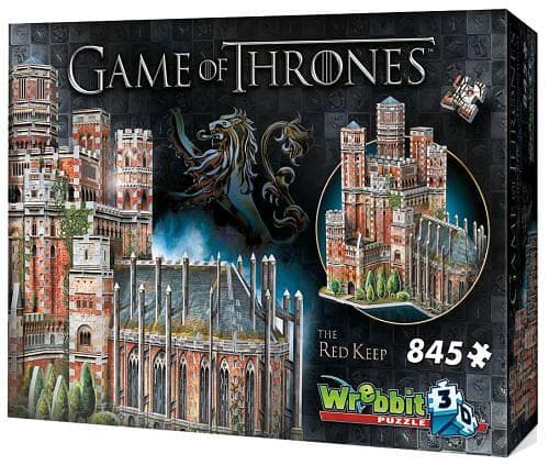 Wrebbit 3D-Pussel Game Of Thrones Red Keep 845 Bitar