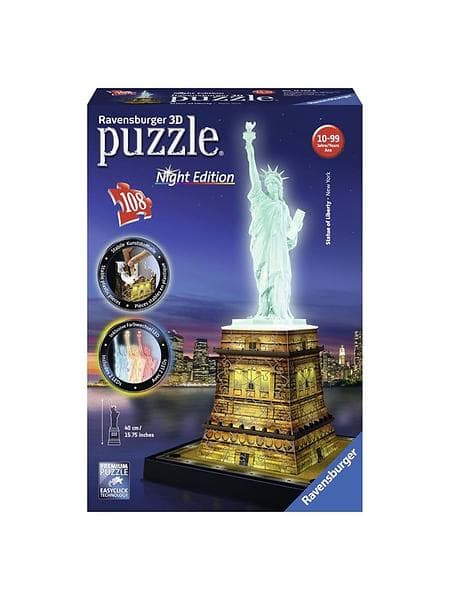 Ravensburger 3D Statue of liberty 108 Bitar