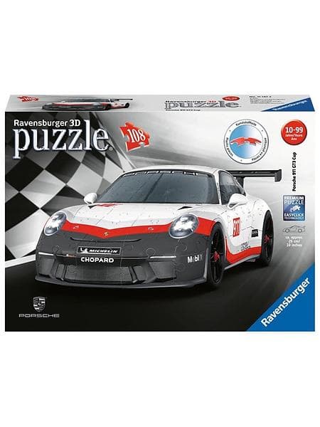 Ravensburger 3D Porsche GT3 Cup 108 Bitar