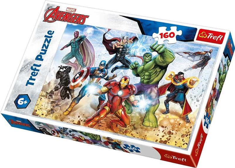 Trefl Marvel Avengers Pussel Ready To Save The World 160 Bitar