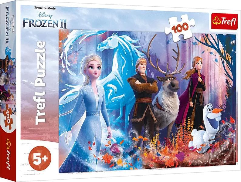 Trefl Frozen II Pussel Magic of Frozen 100 Bitar