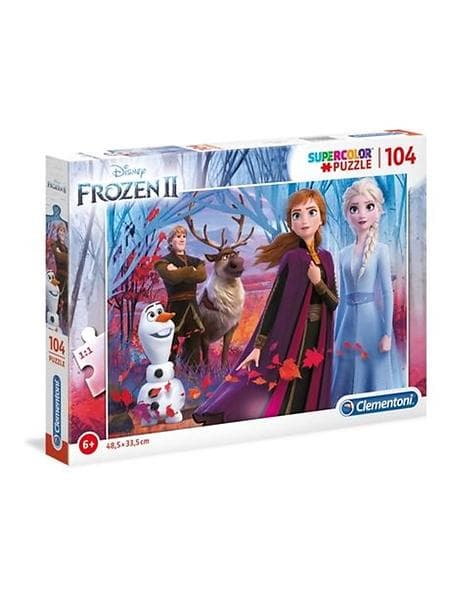 Clementoni Pussel Puzzles Kids SuperColor Frozen 2 104 Bitar