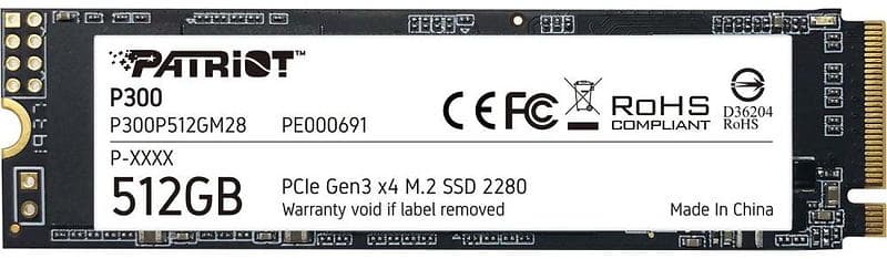 Patriot P300 M.2 SSD 512GB