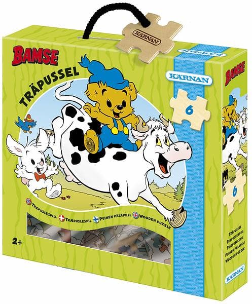Kärnan Pussel Bamse 6 Bitar