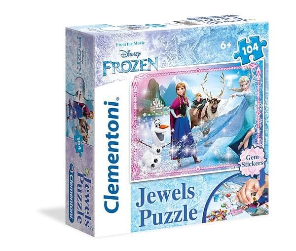 Clementoni Pussel Kids Jewels Frozen 104 Bitar