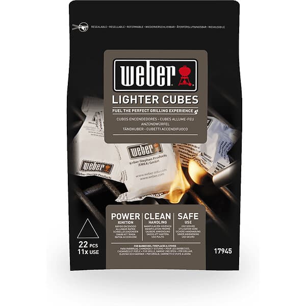 Weber 17945 Lighter Cubes 22pcs