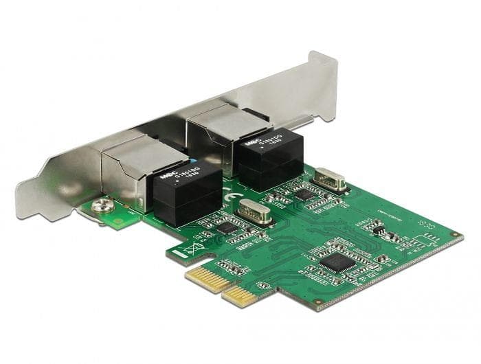 DeLock PCI Express Card to 2x Gigabit LAN (89999)