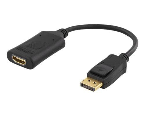 Deltaco Active DisplayPort - HDMI M-F Adapter 0,1m