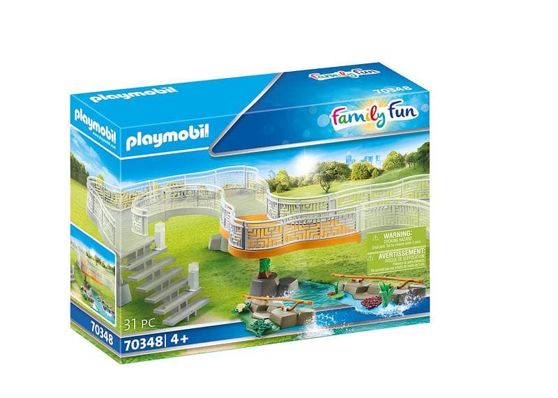 Playmobil Family Fun 70348 Utbyggnadsset Upplevelsezoo