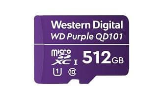 WD Purple SC QD101 microSDXC Class 10 UHS-I U1 512GB