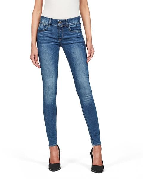 G-Star Raw Lynn Mid Skinny Jeans (Dam)