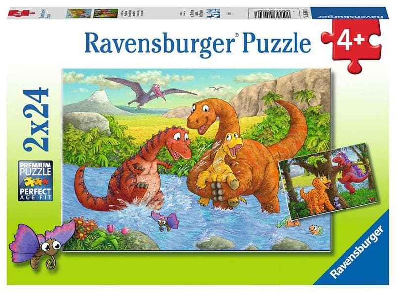 Ravensburger Pussel Dinosaur 2x24 Bitar