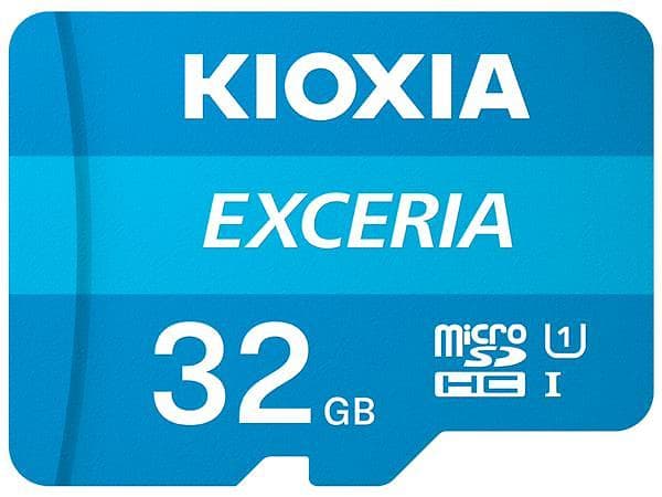Kioxia Exceria microSDHC Class 10 UHS-I U1 32GB