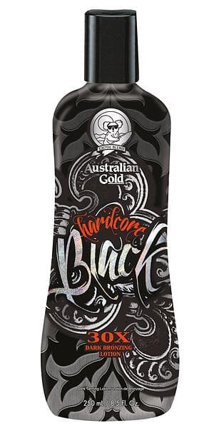 Australian Gold Hardcore Black 30X Dark Bronzing Tanning Lotion 15ml