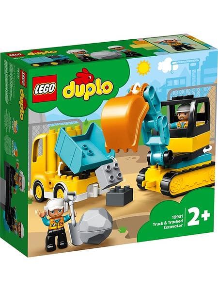 LEGO Duplo 10931 Lastbil Och Grävmaskin