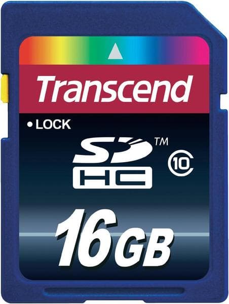Transcend SDHC Class 10 16GB