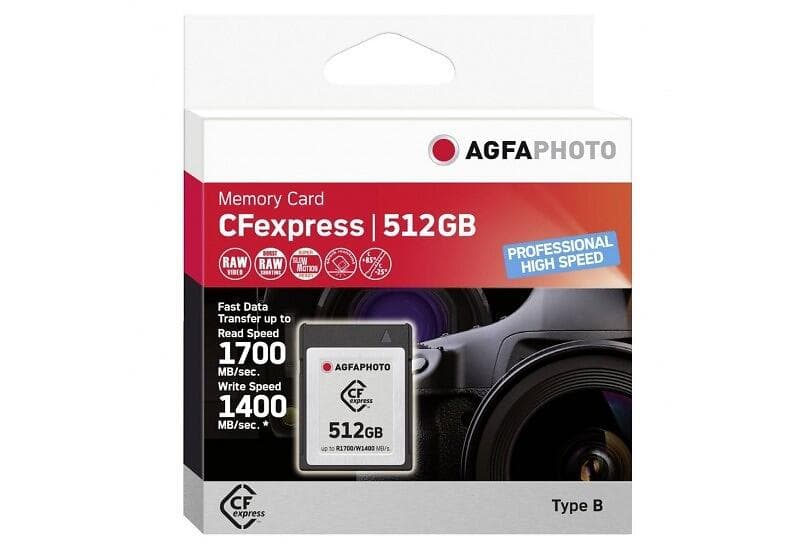 AgfaPhoto High Speed Professional CFexpress 512GB