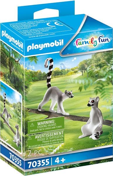 Playmobil Family Fun 70355 Två Ringsvanslemurer