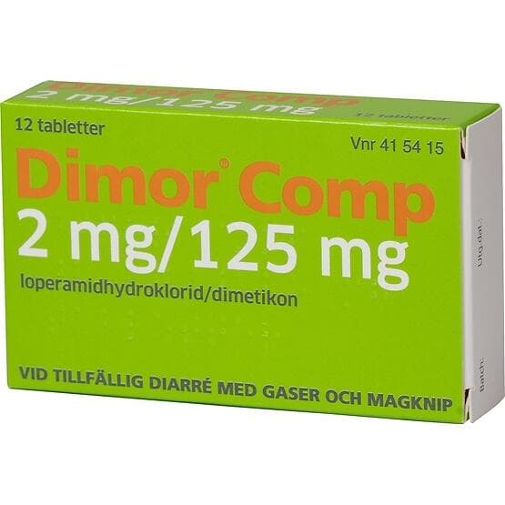 Dimor Comp 2mg/125mg 12 Tabletter