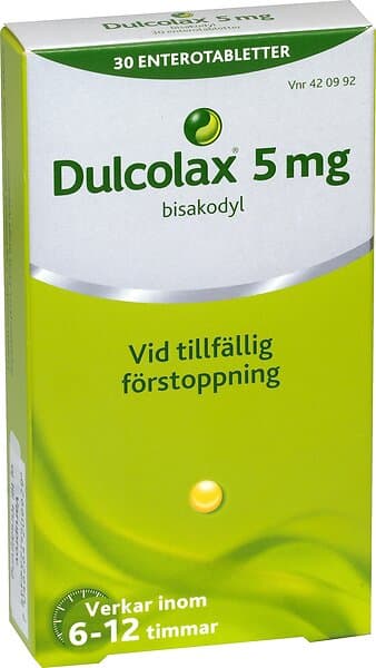 Dulcolax 5mg 30 Tabletter