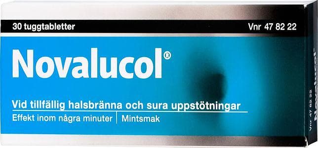 Novalucol 30 Tuggtabletter