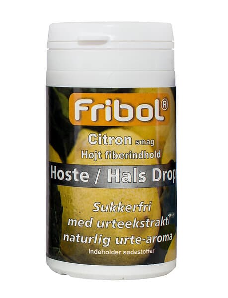 Fribol Citron Halstabletter 60g
