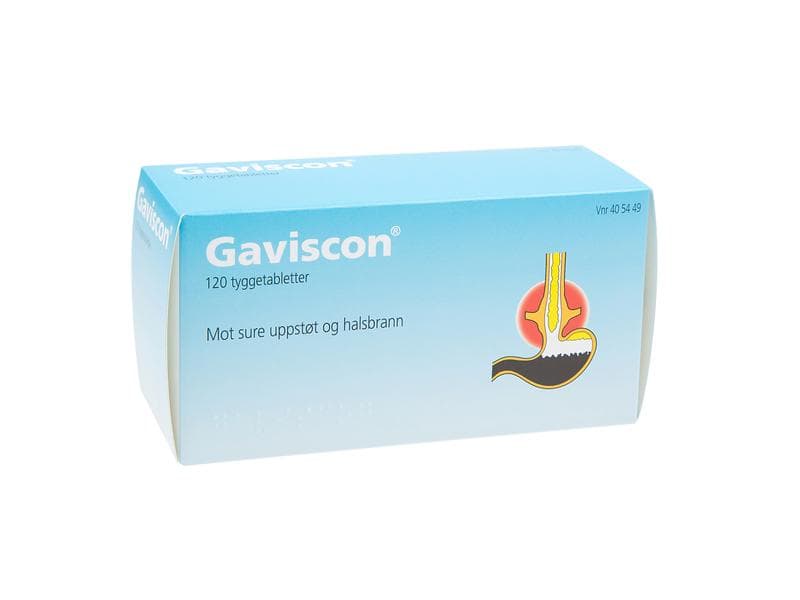 Gaviscon 120 Tuggtabletter