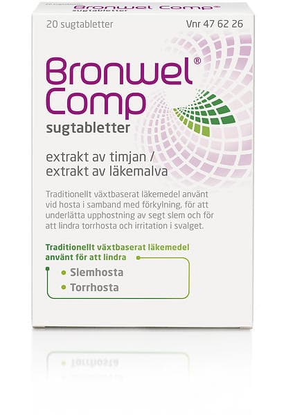Bronwel Comp 20 Tabletter