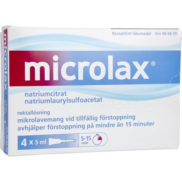 Microlax 5ml 4st